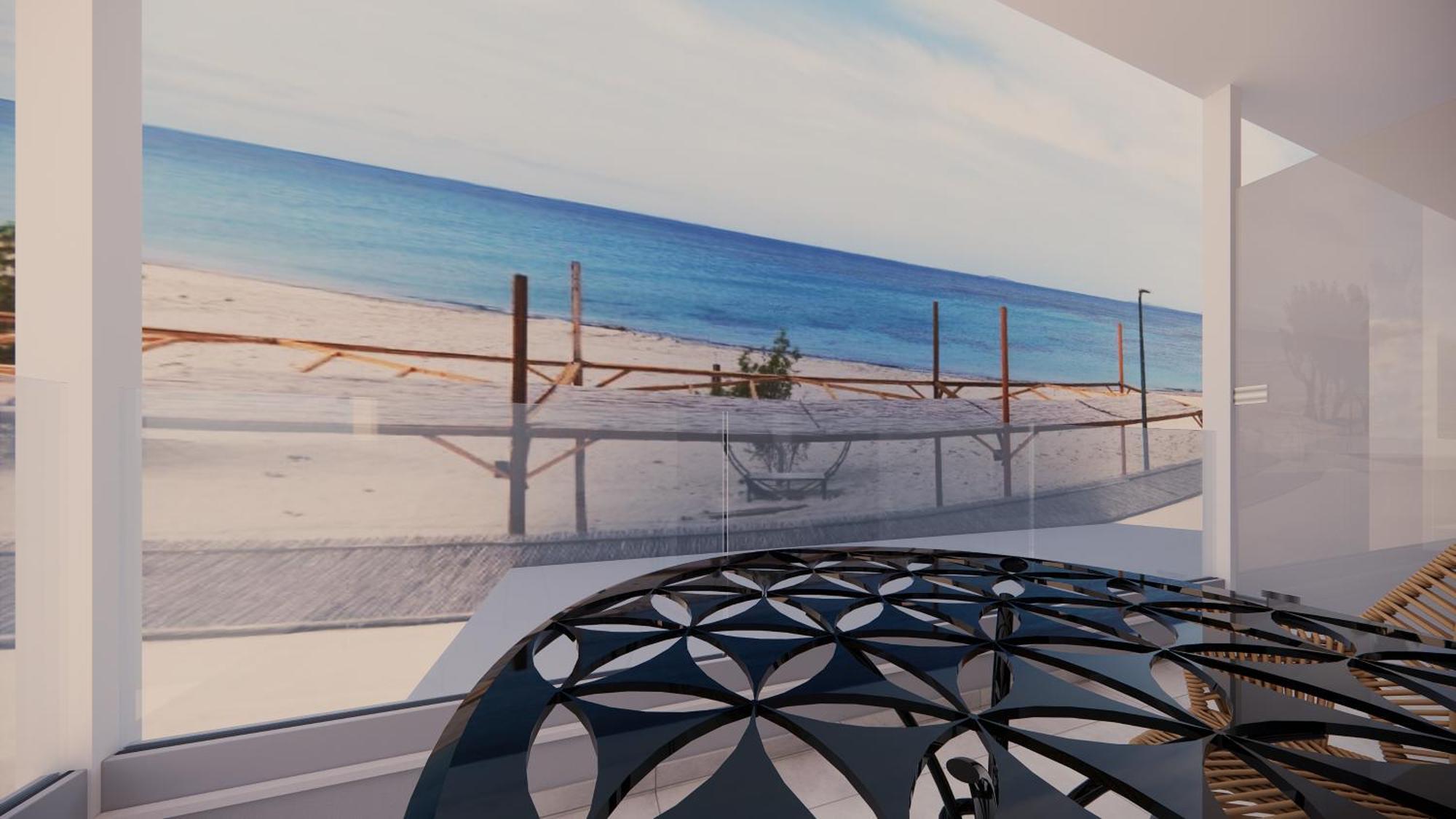 Panorama Seaside Apartment Mastihari Exterior foto